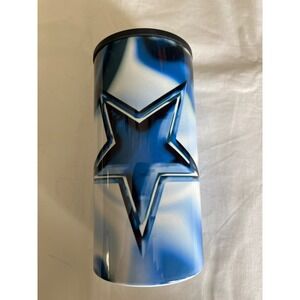 HOGG 14oz Stainless Steel CanCooler Dallas Cowboy Star Insulated Beverage Holder